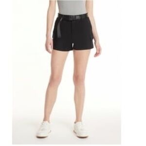 Madden NYC Elastic Waist Cargo Jean Shorts